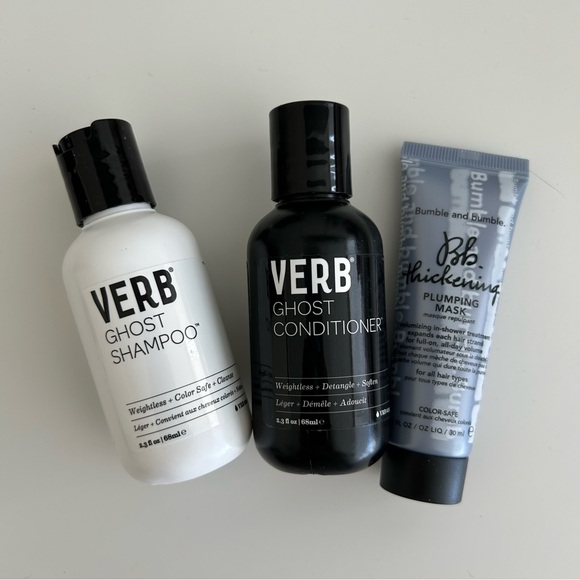 VERB Ghost Shampoo and Conditioner - Hair Care Bundle - Picture 1 of 9